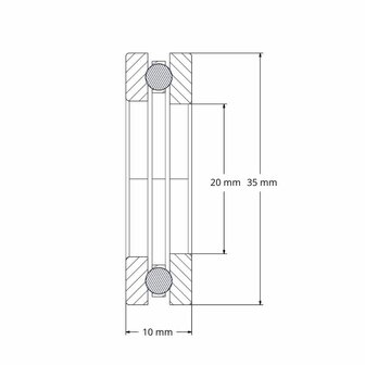 51104 - IBB kogeltaatslager (20x35x10)