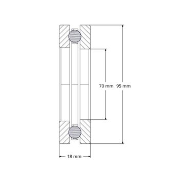 51114 - IBB kogeltaatslager (70x95x18)