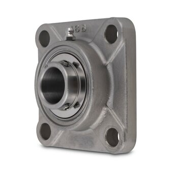 SS UCF 205 - IBB rvs vierkant lagerblok 25 mm