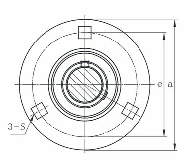 SBPF 207 - IBB flenslagerblok 35 mm