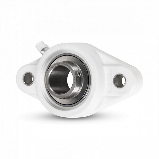 SS UCFLPL 204 - IBB rvs kunststof lagerblok 20 mm