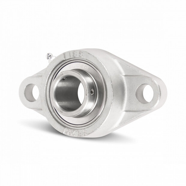 SS UCFL 206 - IBB rvs flenslagerblok 30 mm