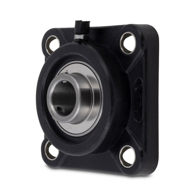 SS UCFPL 208 - IBB rvs zwart kunststof lagerblok 40 mm