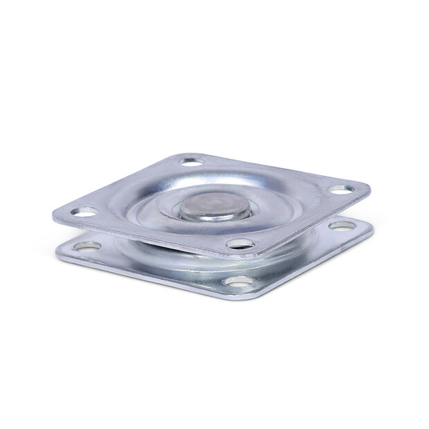 Draaikranslager 57x57 mm - 50 kg