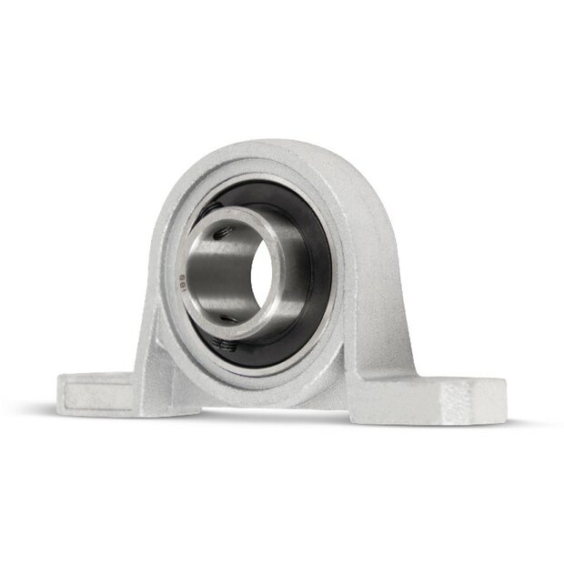 SS UP 006 - IBB rvs lagerblok 30 mm met excenterring
