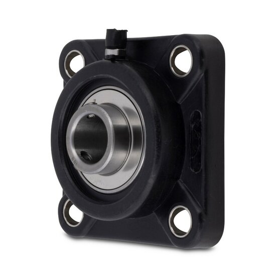 SS UCFPL 206 - IBB rvs zwart kunststof lagerblok 30 mm