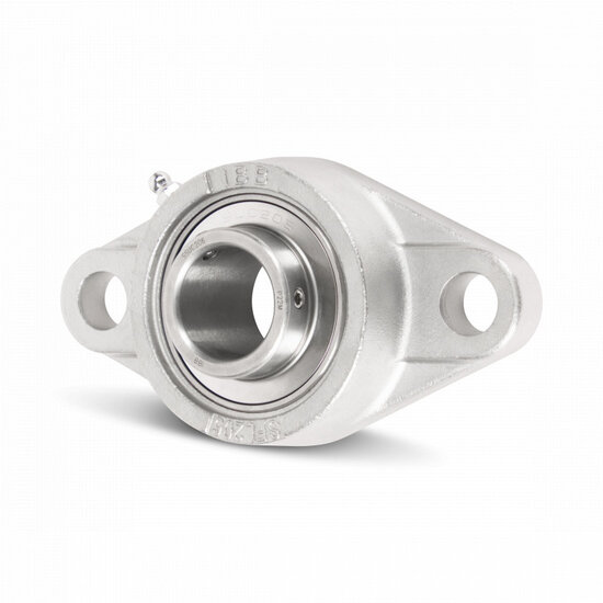 SS UCFL 210 - IBB rvs flenslagerblok 50 mm