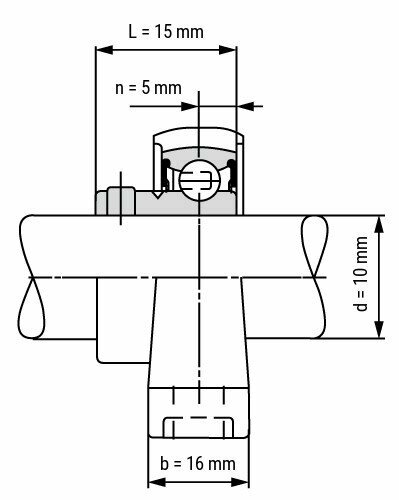 KP000 afmetingen tekening doorsnede