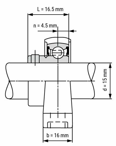 KP002 afmetingen tekening vooraanzicht