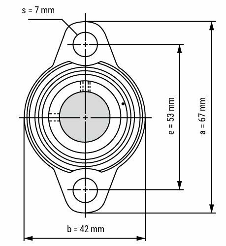 SS KFL 002 afmetingen tekening vooraanzicht