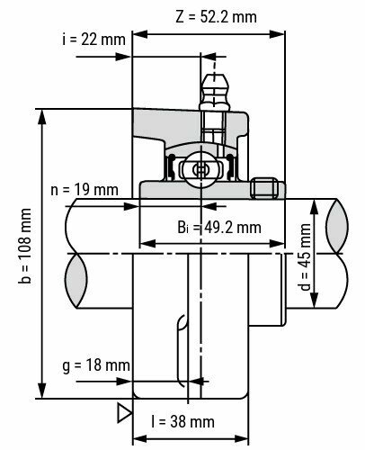 SS UCFL 209 afmetingen tekening doorsnede