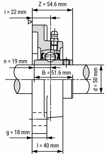 UCF 210 afmetingen tekening doorsnede