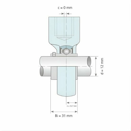 UCHE 201 afmetingen tekening vooraanzicht