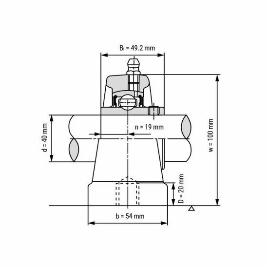 UCPA 208 afmetingen tekening doorsnede