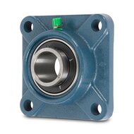 UCF 201 - IBB vierkant lagerblok 12 mm