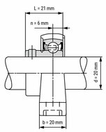 KP004 afmetingen tekening doorsnede