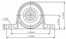 KP006 afmetingen tekening vooraanzicht