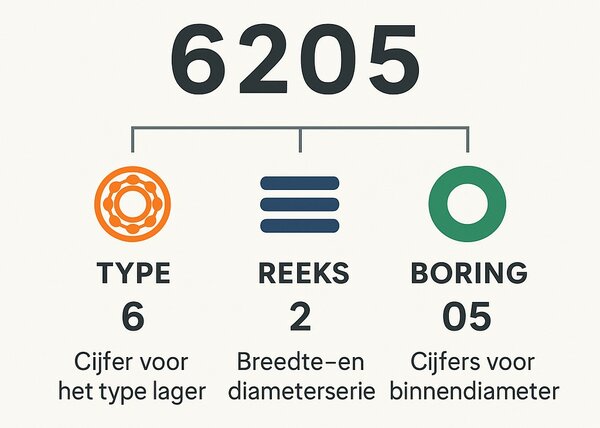 Lager aanduidingen uitgelegd